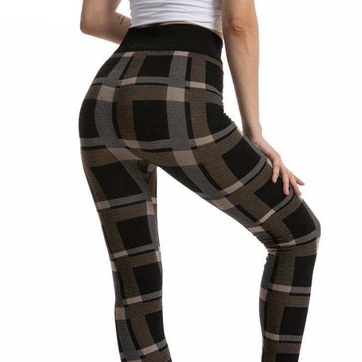 Sportos, mintás leggings