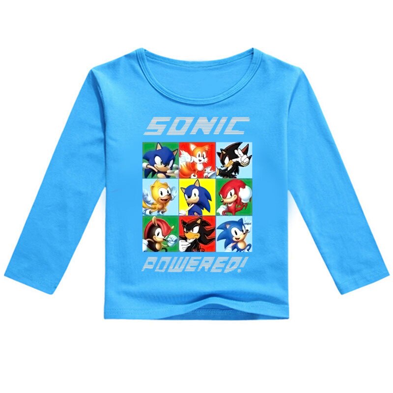 Fiú/Lány Sonic hosszúujjú póló