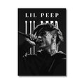Fekete - fehér Lil Peep poszterek