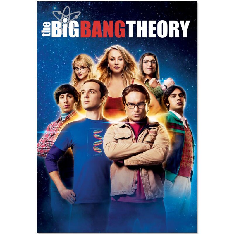 The Big Bang Theory vászonposzter