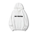 Női/Férfi One Direction print kapucnis hosszú ujjú pulóver
