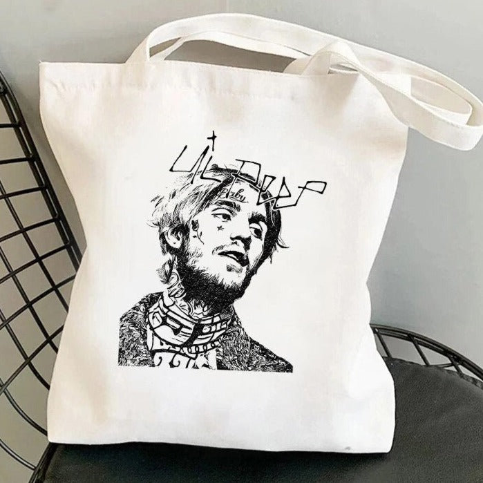 Női Lil Peep bevásárlótáska