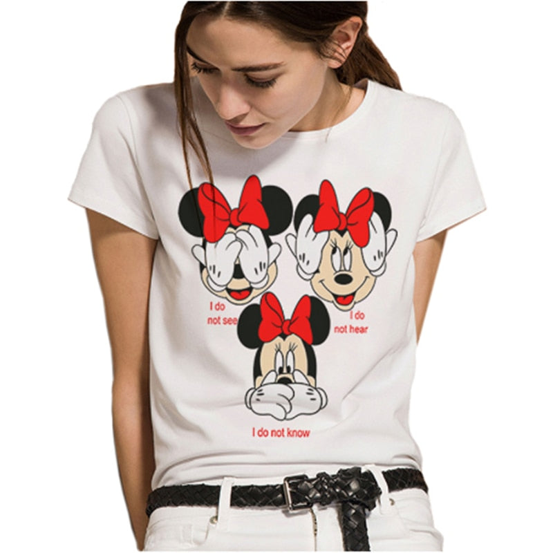 Női Disney mesehősös rövidujjú póló