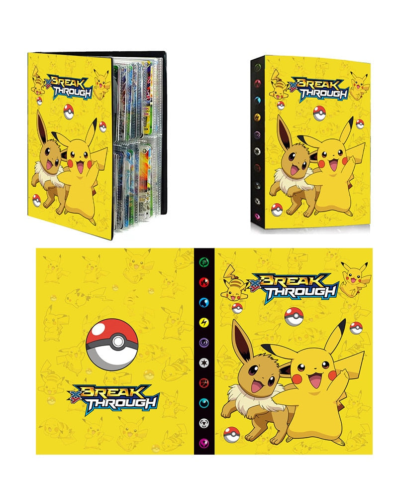 Pokémon kártyák gyűjtemény tartó