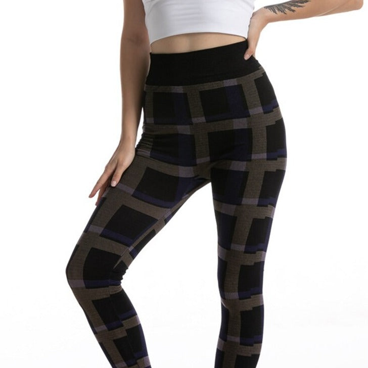 Sportos, mintás leggings