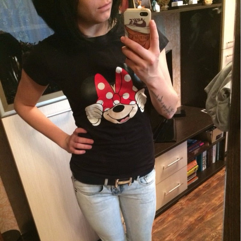 Női Disney mesehősös rövidujjú póló