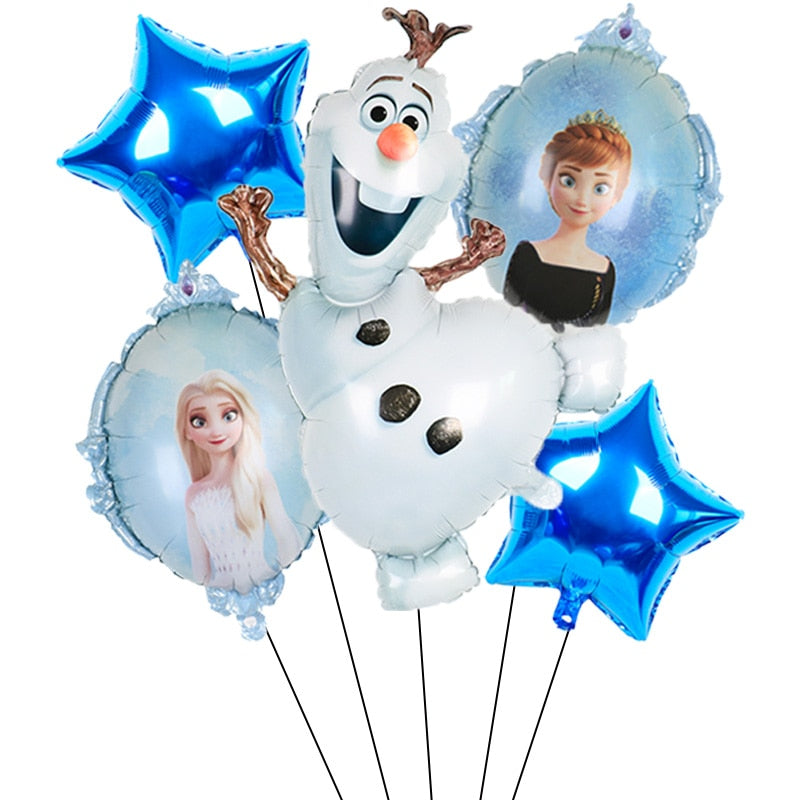 Jégvarázs léggömbök születésnapi dekoráció gyerekeknek