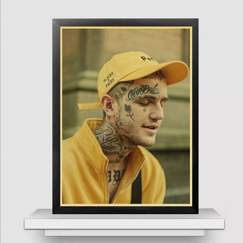 Lil Peep nyomtatott poszter