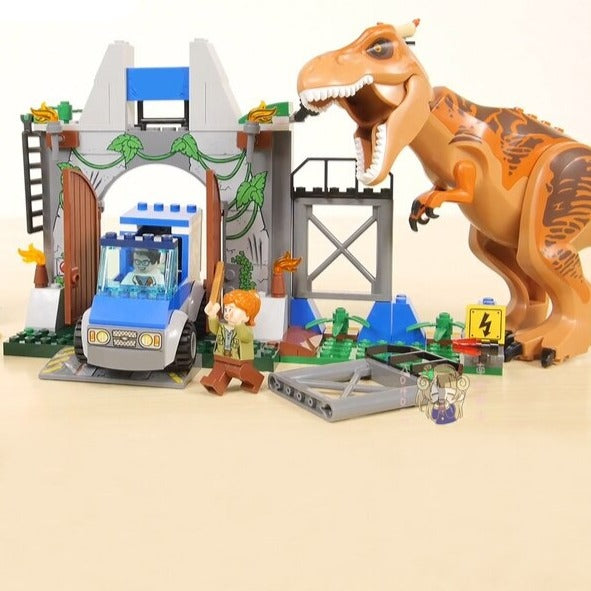Jurassic World Juniors T-rex építőjáték csomag