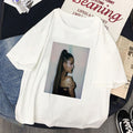 Ariana Grande stílusos rövidujjú póló