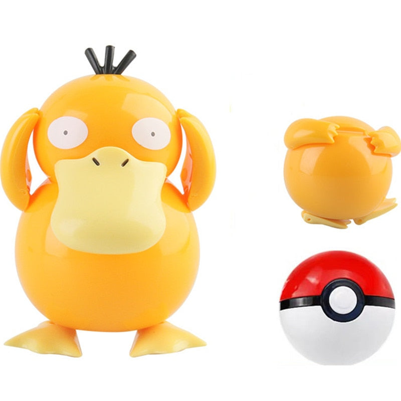 Golyóba zárható Pokémon figurák gyerekeknek