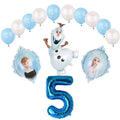 Disney Jégvarázs születésnapi parti dekoráció gyerekeknek