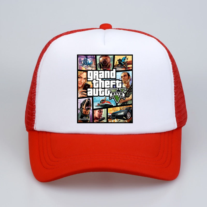 Férfi Grand Theft Auto Baseball sapkák