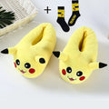 Pokemon Pikachu plüsspapucs és zokni