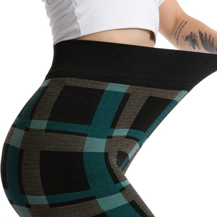 Sportos, mintás leggings