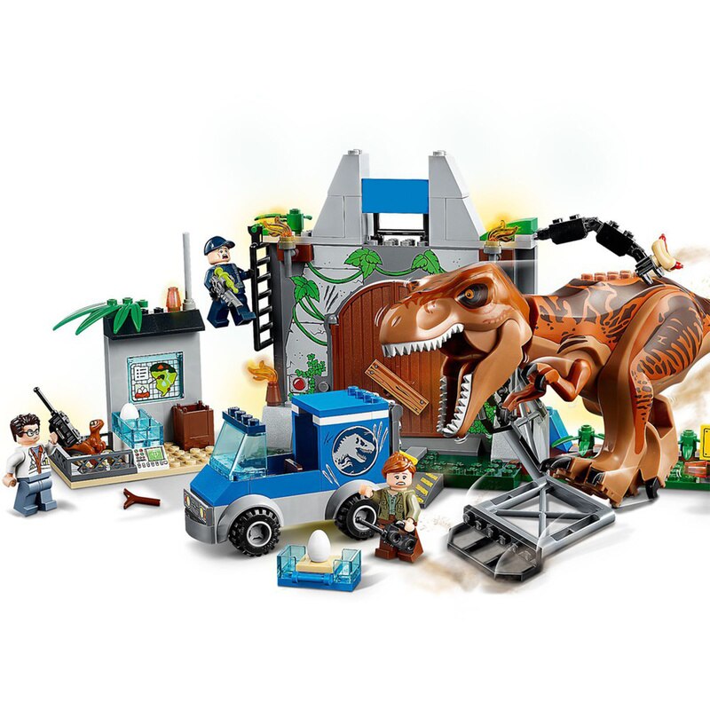 Jurassic World Juniors T-rex építőjáték csomag