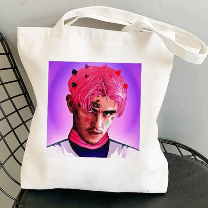 Női Lil Peep bevásárlótáska