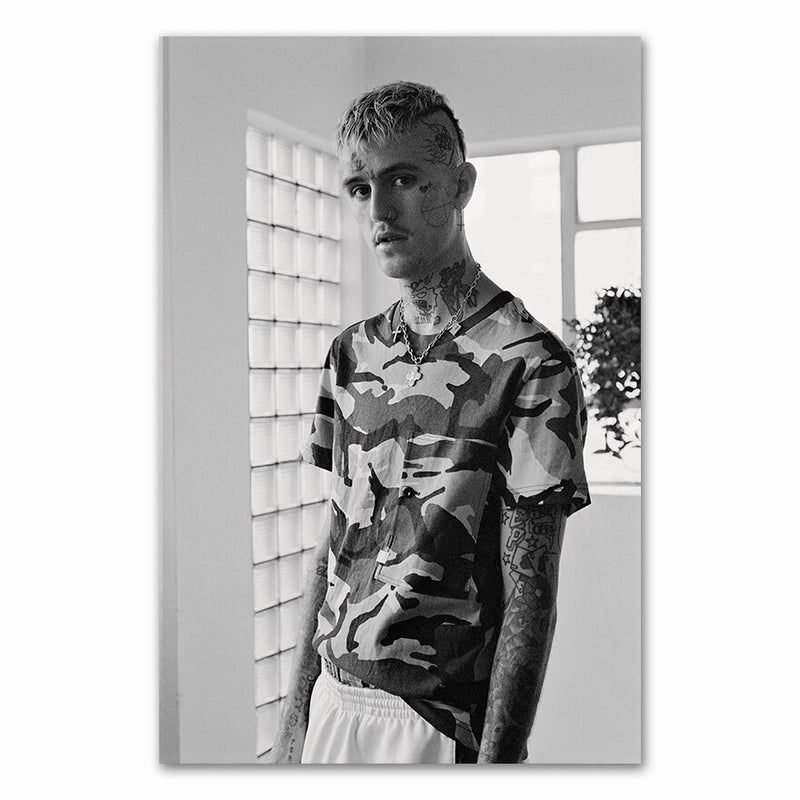 Lil Peep nyomtatott vászon poszter