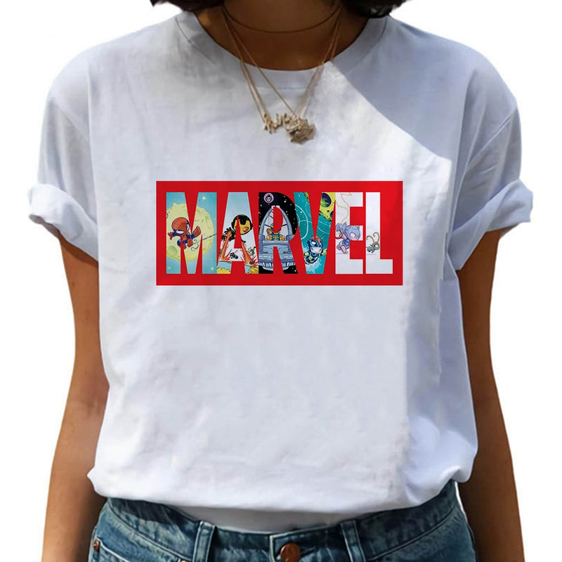 Női Marvel rövid ujjú póló
