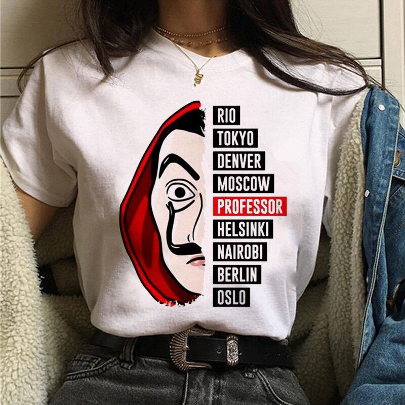 Money Heist női rövid ujjú póló