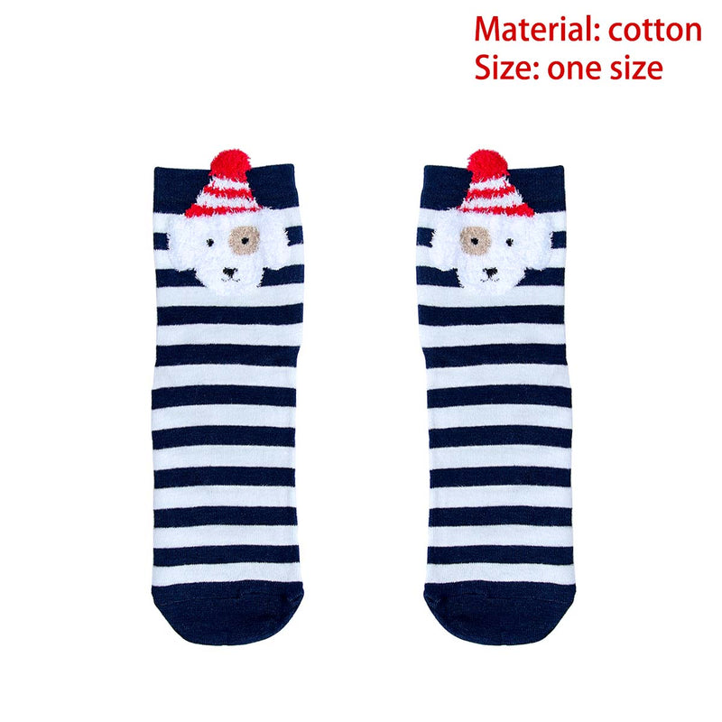 Cotton Christmas Socks Christmas Decoration For Home Christmas Ornament Xmas Gifts Navidad Natal 2022 Decor Socks New Year 2023