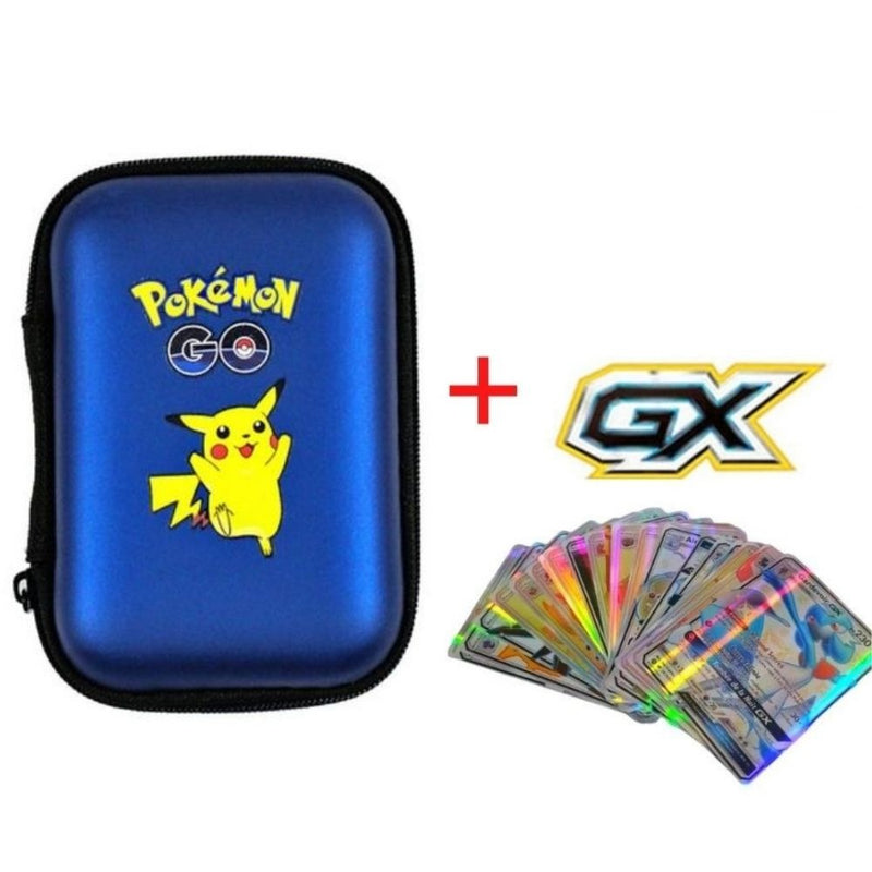 Pokémon 50 / 60 kártyához való tok és Gx MEGA játékkártyák