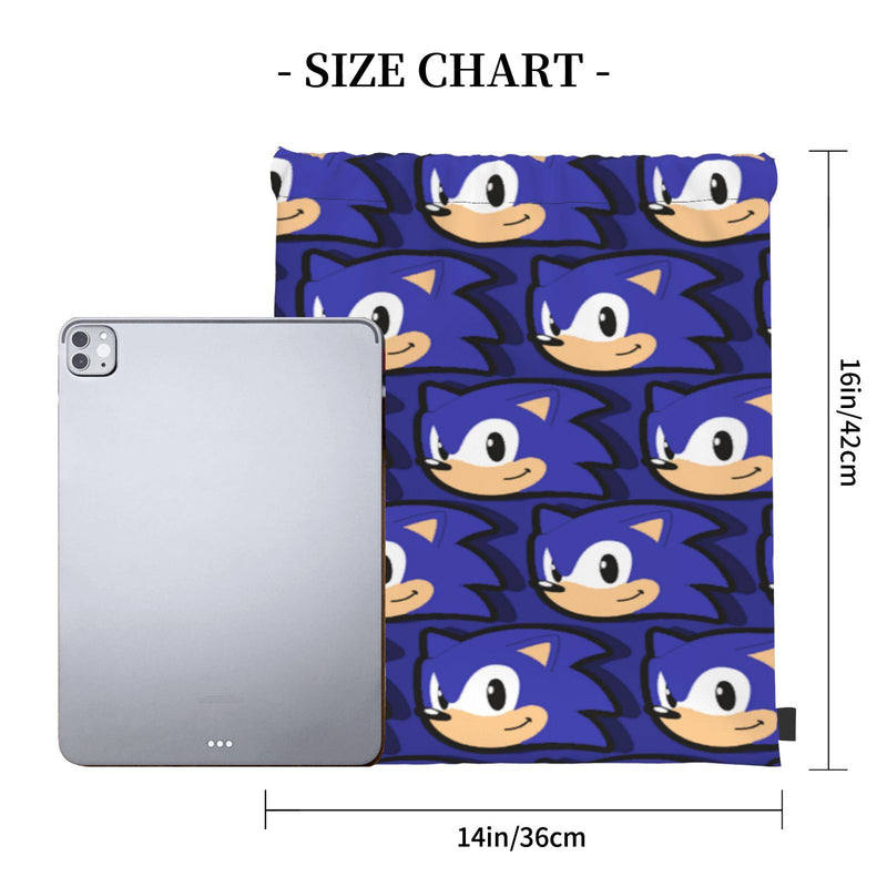 Sonic 4 Backpack Backpack Fabric Woman Backpack Shoe Bag For Children Makeup Bag Bags Custom Backpack Drawstring Bags Cord Bag