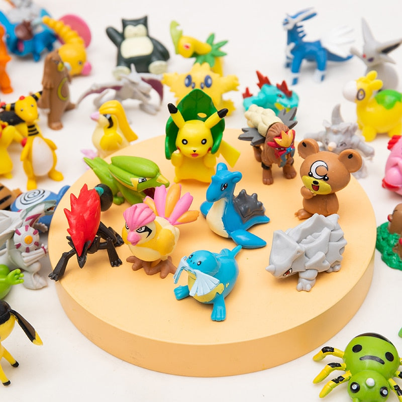 Pokémon 4 - 6 cm akciófigura csomagok