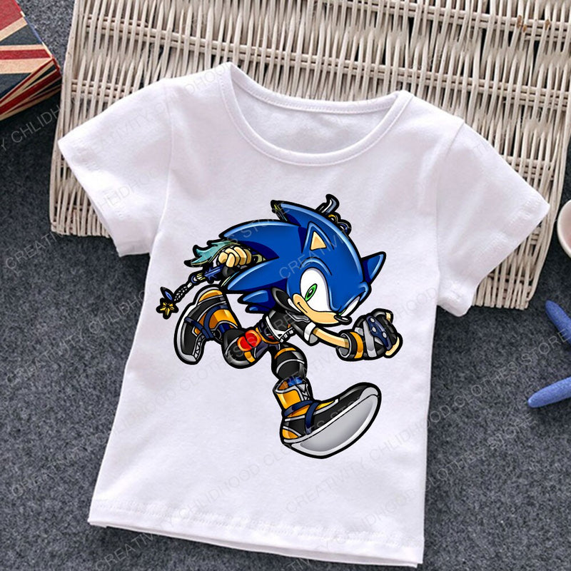 Fiú/Lány Disney Sonic rövidujjú póló