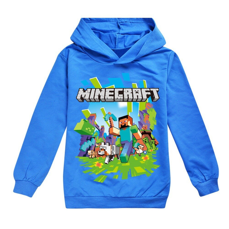 Gyerek Minecraft kapucnis sportszett