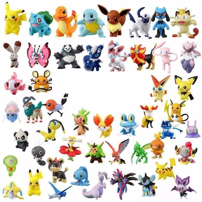 Pokémon 6-144 darabos akciófigurák