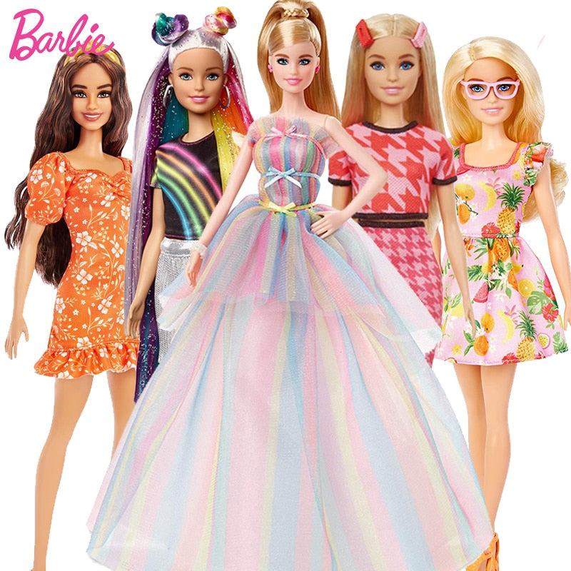 Eredeti Barbie Fashionista Variety Divat Stílus babák