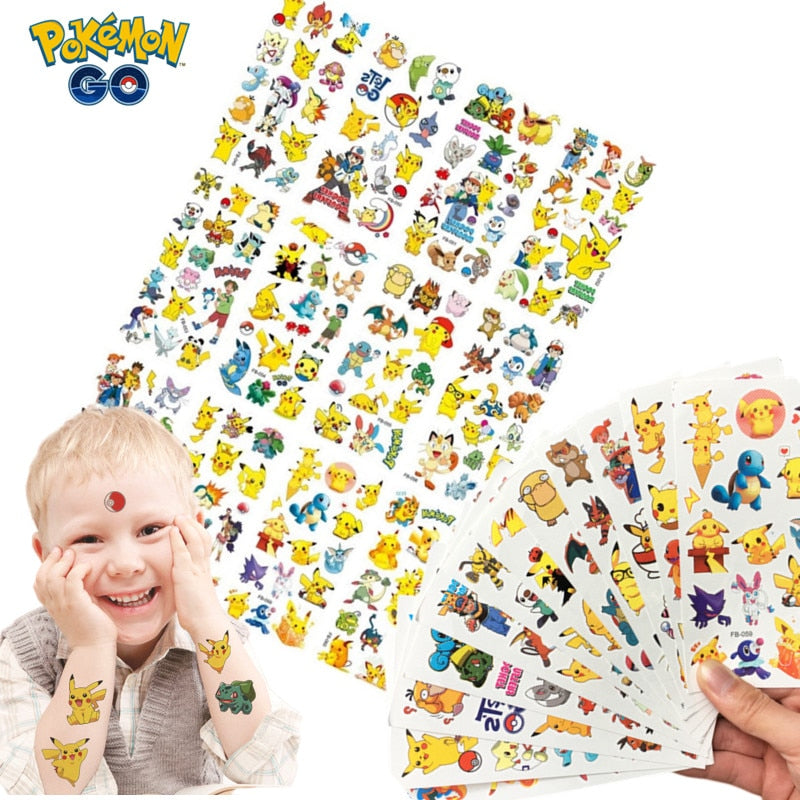 Pokémon 6 - 12 darab matrica szettek