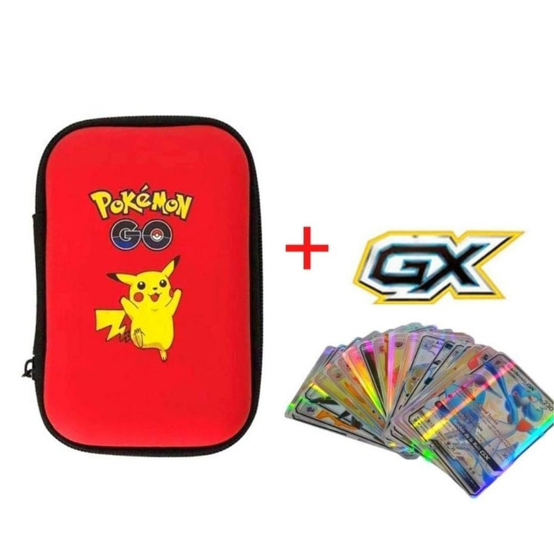 Pokémon 50 / 60 kártyához való tok és Gx MEGA játékkártyák