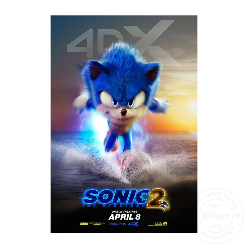 Disney Sonic 2 filmplakát