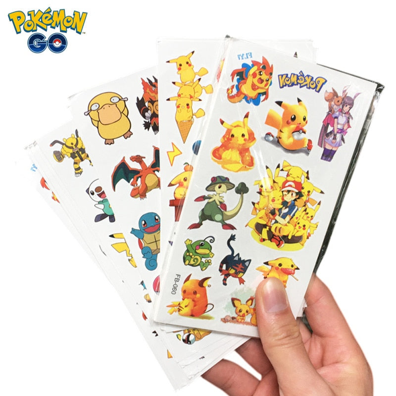 Pokémon 6 - 12 darab matrica szettek