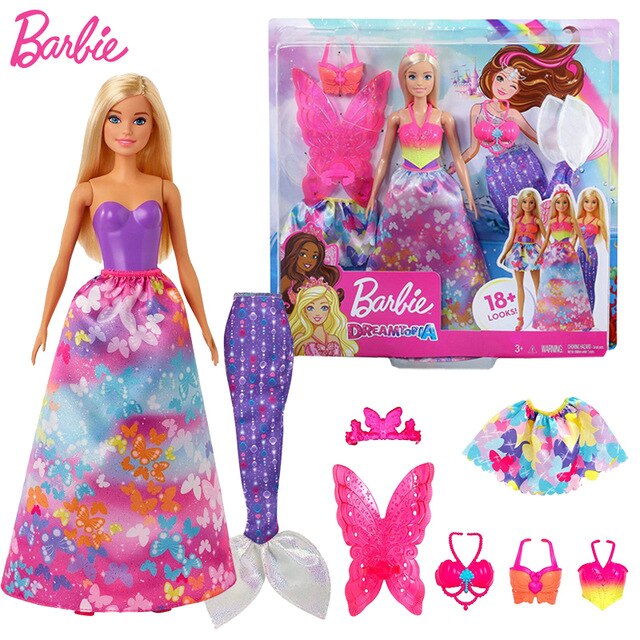 Barbie Dreamtopia Crayola Sellő baba