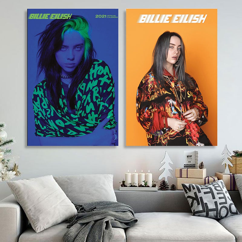 Billie  Eilish dekoratív poszterek