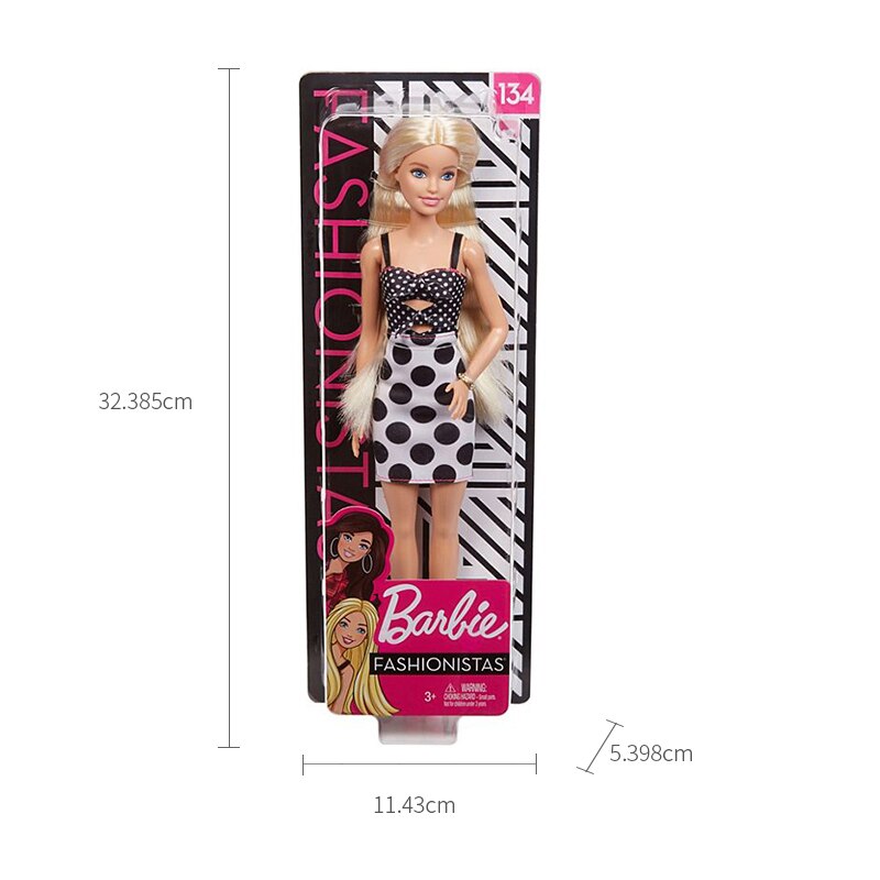 Eredeti Barbie Fashionista Variety Divat Stílus babák