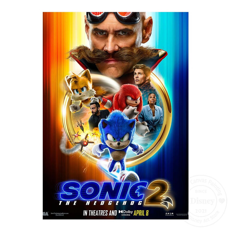 Disney Sonic 2 filmplakát