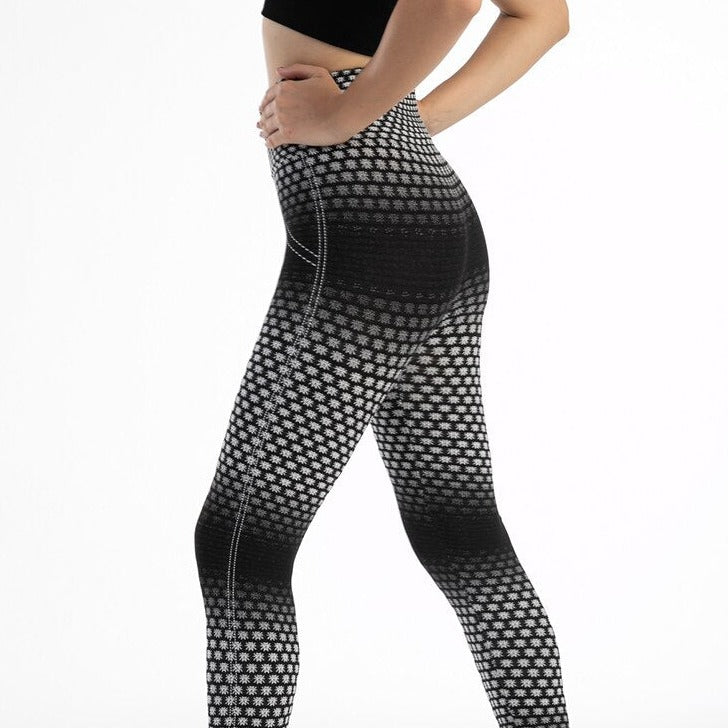 Sportos, mintás leggings