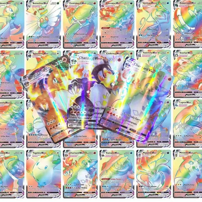 Pokémon 100 V MAX 100 GX játékkártyák