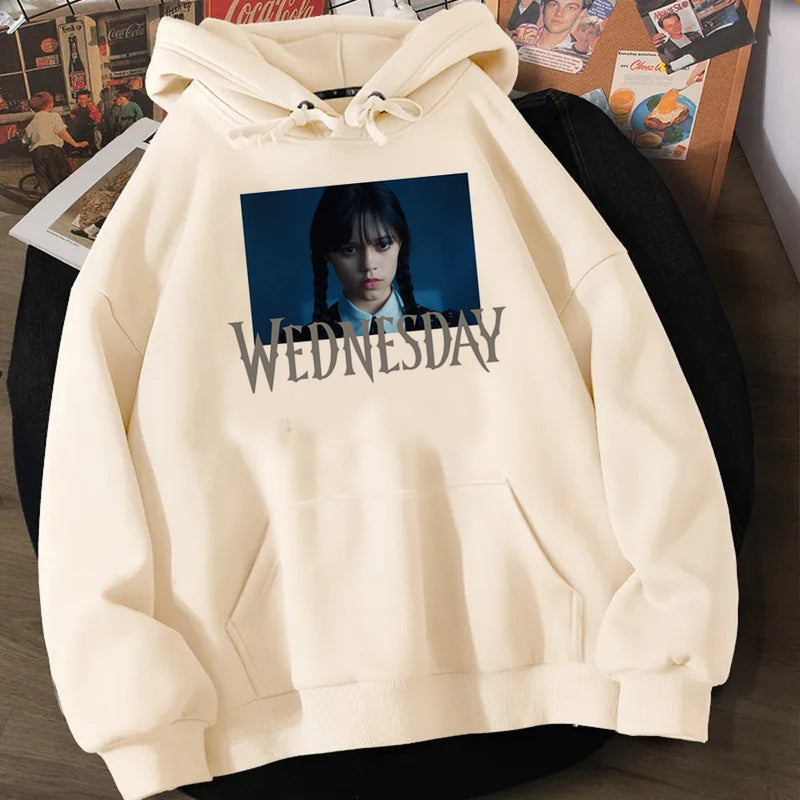 Wednesday női kapucnis pulóver