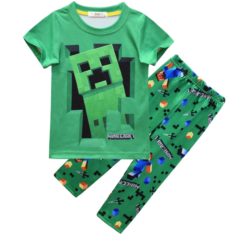 Minecraft pizsama szett gyerekenek