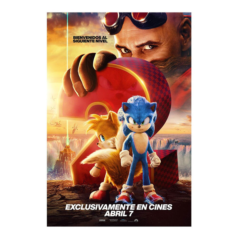 Disney Sonic 2 filmplakát