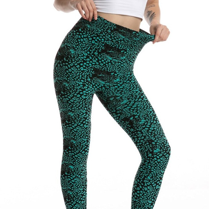 Sportos, mintás leggings