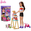 Barbie Dreamhouse Adventures baba – Utazó játékszett