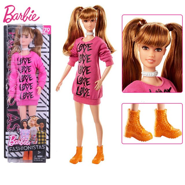 Eredeti Barbie Fashionista Variety Divat Stílus babák