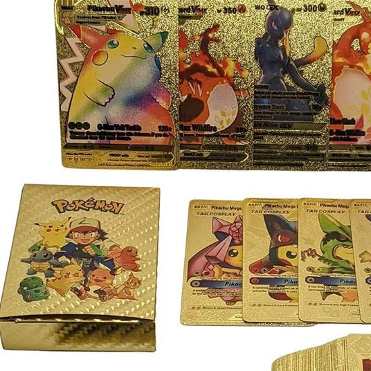 Pokémon V VMAX TAG GX MEGA EX kártyák