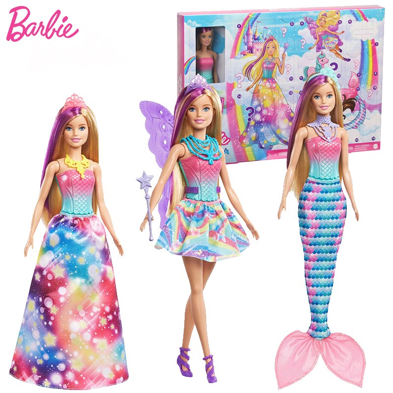 Barbie Dreamtopia Crayola Sellő baba